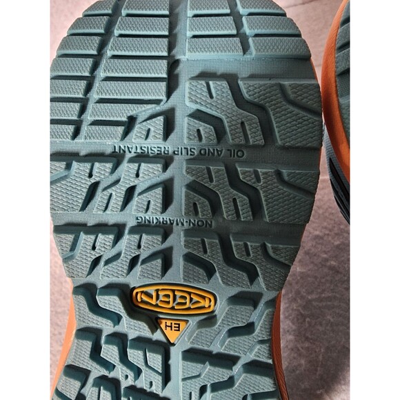 Keen Utility Men’s CSA Carbon Fiber Toe Work Shoes Size 9M EU 39.5 Turquoise - Picture 7 of 8